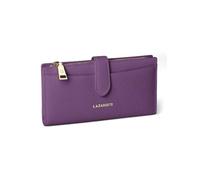 Lazarotti Stamm LZ03045 Portefeuille pour femme, pourpre, Format paysage (sans rabat), Moderne