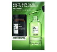 Lazartigue Thicker Sérum Anti-Chute Cheveux 50 ml + Boost Chute & Croissance 30 Gélules