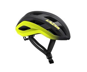 Lazer Casco Strada Kineticore Mate Dark Gris Flash Amarillo Talla de Casco M
