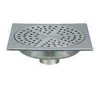 LAZER - Siphon de sol acier inoxydable Ø 50mm 150x150mm - 240113