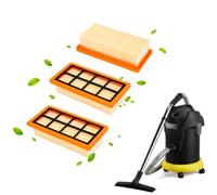 Lazheng 3 Pièce Filtres Compatible avec Aspirateurs Karcher | Accessoire Compatible avec Karcher les Aspirateurs AD 4 AD 2 AD 3 Premium et Batterie AD2 AD3 AD4 AD3.200 AD3.000