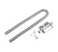 LAZIRO 22mm/24mm 60cm/100cm Tuyau d'échappement de réchauffeur d'air Diesel à Double Couche avec Silencieux d'échappement Silencieux adapté for Webasto adapté for Le Chauffage Eberspacher (Color : 10