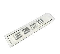 LAZIRO 3D ABS Chrome Lettres Autocollant De Voiture Insigne De Coffre Arrière E320 E220 Emblème Logo Fit for Mercedes E220 E320 W213 W212 Accessoires De Voiture (Color : E320)
