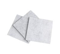 LAZIRO 4 pièces DIY Filtre for trois couches noir et blanc Ajustez le filtre for pièces d'aspirateur for le filtre for moteur de remplacement, aspirateur