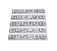 LAZIRO ABS 3D Chrome Lettres for Coffre De Voiture Emblème Logo Fit for Mercedes GLE 350 450 500 W166 W167 GLS 450 500 X166 X167 Lettrage Accessoires (Color : Chrome, Size : GLE350)