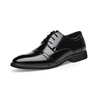 LAZIRO Chaussures en Cuir d'automne for Hommes Chaussures en Cuir Formelles for Hommes Chaussures À Lacets Respirantes for Hommes (Color : Nero, Size : 43 EU)