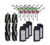 LAZIRO Filtre d'aspirateur Filtre Pièces de rechange Main et latérale Accessoires de remplacement Fit for Ecovacs Apte for DEEBOT X1 Apte for Turbo x1 Apte for Omn Apte for robot