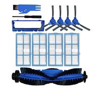 LAZIRO Filtre de nettoyage de filtre for brosse de brosse principale Filtre de nettoyage de l'aspirateur de robot Content de remplacement for Bagotte BG600