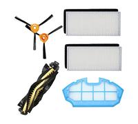 LAZIRO Filtres Pinceau latéral Pièces principales Pièces de rechange Ajustement de remplacement for ECOVACS Deebot N79 Deebot N79S Accessoires aspirateurs robotiques