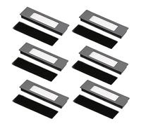 LAZIRO Le kit de filtre for 6 pack est adapté au robot aspirateur convient parfaitement for Ecovacs Deebot Ozmo 920, 950, T5, T8 AIVI
