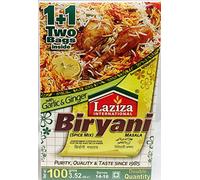 Laziza Biryani Lot de 6 mélanges à épices Masala 100 g