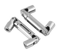 Lazmin 2PCS Arbre de Transmission pour Camion RC, Arbre de Transmission en métal pour WPL 1/16 RC échelle Camion Militaire Mise à Niveau de Remplacement Accessoires RC