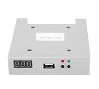 Lazmin 3.5 "Portable SSD Floppy Drive Emulator, Floppy Disk 1.44 MB FDD-UDD Floppy Disk Drive Lecteur de Disquette USB pour contrôleurs industriels