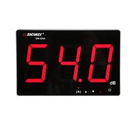 Lazmin 30~130 DB Sonomètre, Décibel Mètre Numérique avec 9,6 Pouces Affichage LCD, Précision 1.5dB, Monté au Mur