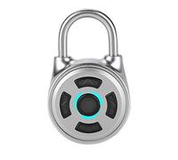 Lazmin Cadenas Bluetooth, Mini Cadenas Bluetooth Universel sans Fil en métal, Verrouillage électronique sans clé APP Contrôle de Cadenas de Soutien Prise en Charge iOS et Android