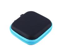Lazmin Casque Organisateur de Voyage, Mini-boîte de Rangement pour Chargeur de câble USB pour écouteurs, Pochette de Transport pour écouteurs
