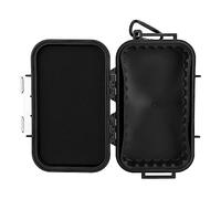 Lazmin Le boîtier Anti-Pression extérieur, Le conteneur hermétique de boîte de Transport étanche à l'eau Antichoc de Survie(Noir)