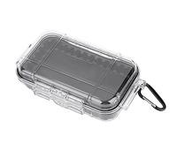 Lazmin Le boîtier Anti-Pression extérieur, Le conteneur hermétique de boîte de Transport étanche à l'eau Antichoc de Survie(Transparent)