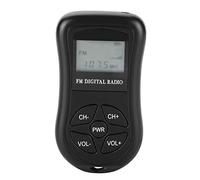 Lazmin Radio FM Portative De Poche, Enregistreur De Récepteur Radio Numérique Enregistreur Radio Stéréo Portable avec Ecran LCD