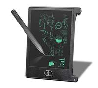 Lazmin Tableau d'écriture, Tableau d'écriture LCD 4,5 Pouces, Tableau de Dessin pour Tablette pour Enfants/Enfants, Rappel de la liste des mémos, Tableau Muiti-Functional (3 Couleurs en Option)(Noir)