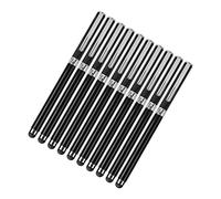 Lazmin112 10 Styles Stylos, Stylos à Bille en Métal à écran Tactile Capacitif 2 en 1, Utilisés pour Le Dessin d'Écriture de Téléphone Intelligent et de Tablette (Black)