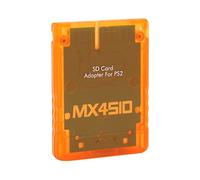 Lazmin112 Adaptateur de Carte Mémoire Mx4Sio Sio2Sd pour Console FAC (Orange Transparent)