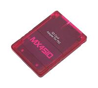 Lazmin112 Adaptateur de Carte Mémoire Mx4Sio Sio2Sd pour Console FAC (Rouge Transparent)