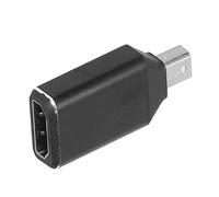 Lazmin112 Adaptateur Mini Displayport Contre, Adaptateur Multimédia Mini vers ConvertisSEUR Let ORDINATINUR/PROJECTEUR (Black)