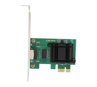 Lazmin112 Adaptateur Réseau PCIE, Carte Réseau 10 100 1000 Mbps 2,5 Gbps, Adaptateur Réseau PC à Port Unique, Interface de Bus RJ45 PCIE X1, Compatible avec Les Systèmes Windows