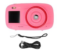 Lazmin112 Appareil Photo Numérique, 48MP 2,5K HD avec écran Frontal de 3 Pouces et WiFi, Enregistrement Vidéo, Mise au Point Automatique, Caméra Selfie Compacte à Double écran (Pink)