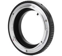 Lazmin112 Bague d'adaptation d'Objectif, Noir Convertiseur de Montage 'Objectif de Caméra en Alliage 'Aluminium, Compatible pour à Monture Fd