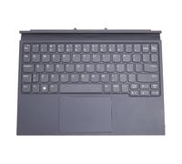 Lazmin112 Base de Station d'accueil pour Clavier Magnétique pour Tablette D10 Yoga Duet 3, Matériau ABS et Cuir PU avec Pièces de Rechange pour pavé Tactile, Clavier Fin sans Fil pour iOS