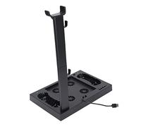 Lazmin112 Base de Ventilateur de Refroidissement Multifonctionlle avec Indicateur LED, Dissipation Rapide de la Chaleur Coule Consoleries X, Double Station de Chargement