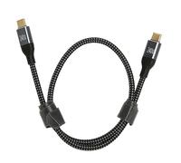 Lazmin112 Câble de Chargeur USB C, Câble de Rapide PD3.1 240 W, Puce EMark PD3.1 Intégrée, Rallonge USB C Mâle à Mâle, pour Tablette de Téléphone Portable, 0,5 M/1,6 Pi