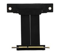 Lazmin112 Câble élévateur PCIE 4.0, Câble D'extension de Carte Graphique GPU 64 Broches, Transfert de Données 8 Go/s, Connecteur 4X 90°, Rétrocompatible avec PCIE 3.0 2.0 1.0 (10)