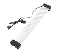 Lazmin112 Câble GPU RVB 8 Broches, Extension de Câbles GPU ARGB 5 V, Cordon D'alimentation de Carte Graphique 8 Broches à 2 X 8 Broches, avec Peignes Métalliques, Synchronisation, 16 AWG
