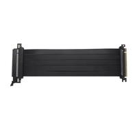 Lazmin112 Câble Riser PCIe 4.0 X16, Câble D'extension GPU à Haute Vitesse, Flexible Double Face, blindé à 180 Degrés, pour RTX4090 RTX3090ti RTX3090 RTX3080ti (250mm)