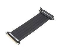 Lazmin112 Câble Riser PCIe 4.0 X16, Câble D'extension GPU à Haute Vitesse, Flexible Double Face, blindé à 180 Degrés, pour RTX4090 RTX3090ti RTX3090 RTX3080ti (300 millimètres)