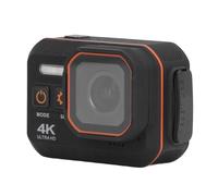 Lazmin112 Caméra d'action 4K 60FPS, Caméra d'action étanche IP68 avec écran de 2 Pouces, Grand Angle de 170 Degrés, 6 Axes Anti-secousse, Caméra de Casque de Vélo pour Les Voyages, Le Sport