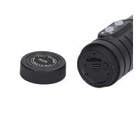 Lazmin112 Caméra d'action, caméra de casque de moto de vélo HD 1080P, caméra de lampe de poche WiFi Photo Pixel 12MP, gain de place, étanche, DV de sport (gris foncé)