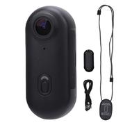Lazmin112 Caméra d'action Miniature 4K, Vidéos 1080p, Grand Angle 120°, Clip Rotatif à 360°, Wi-FI Intégré, Dragonne Magnétique, Caméra POV, Caméscope Portable, pour Vélo Et Moto