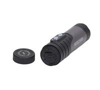Lazmin112 Caméra pour Casque de Vélo, 4K Ultra HD, Grand Angle de 120 Degrés pour Nocturne, étanche avec Anti-secousse électronique, Enregistrement de 3H, pour Rouler en Extérieur (Gris
