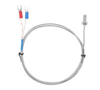 Lazmin112 Capteur de Température Thermocouple de Haute Précision de Type K pour Surface Solide 0-400 ℃, Sonde à Vis M6 en Acier Inoxydable pour Plastiques, Machines, Textiles, Câble de 5 M (#3)