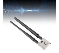 Lazmin112 Carte Adaptateur WiFi Fil, M.2 Key E 2,4G 5G 1,73 Gbps 802.11 AC,4 GHz 5 GHz Carte Adaptateur WiFi Double Bande avec ANTENNE Prime Prime ROG ROG Strix Let TUF