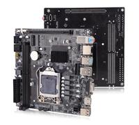Lazmin112 Carte Mère Gaming H110, Carte Mère Mini-ITX LGA 1151 pour PC Bureau, pour Processeurs De 6E, 7E Et 8E Génération, Double Canal DDR4 M.2 Nvme Serial ATA3.0 6 GB/S PCI E X16
