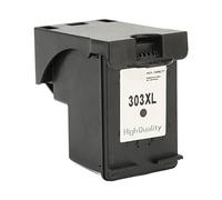 Lazmin112 Cartouche d'impression pour Photo 7858 7855 7155 6255 6252 7120 6232 7158 7164 5542 Imprimantes Remplacement de Cartouche d'encre ABS, Accessoires D'imprimante(H 303XLBK Noir)