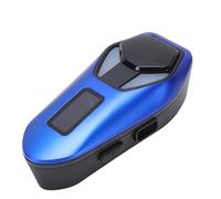 Lazmin112 Casque Moto Bluetooth, Étanchéité Ip65, Double Interphone, Partage De Musique, AI Assistant Audio, Radio Fm, Qualité Sonore Hd, Bt 6.0, Alliage Zinc De Qualité Supérieure