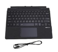 Lazmin112 Clavier Bluetooth sans Fil pour Pro 11 10 9 8 X, Portable Ultra Fin avec Rétroéclairage 7 Couleurs et pavé Tactile Multi-Touch, Compatible avec Les Appareils iOS