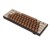 Lazmin112 Clavier Mécanique Mignon 61 Touches, Clavier Filaire Ergonomique à la Réponse Rapide à Mélange de Couleurs, Verse, Verser, Verser iOS, Le Travail de Bureau de Jeu (Interrupteur Bleu)