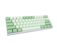 Lazmin112 Clavier Mécanique RVB sans Fil, Disposition Compacte de 61 Touches avec Commutateurs Bleus Remplaçables à Chaud et Rétroéclairage RVB, pour la Programmation de Frappe de Jeu sur